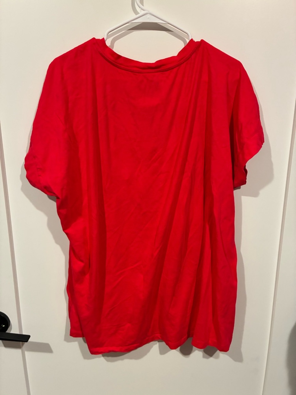 Johnny Was Red Embroidered Floral & Sun Tee - Picture 3 of 3